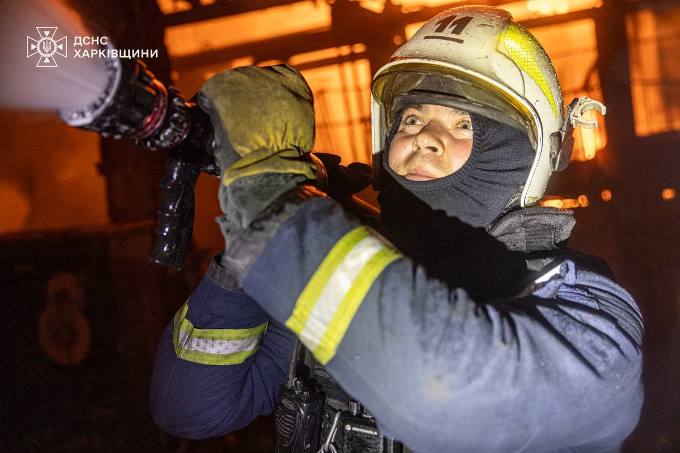 У Харкові за ніч – 25 ударів дронами по Немишлянському району